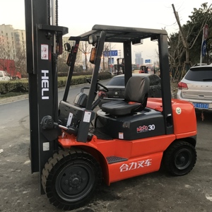 Venta al por mayor de mini montacargas diésel HELI 3T de 3 etapas usados para construcción de ingeniería, movimiento de tierras, 4.5M - Product Image 6
