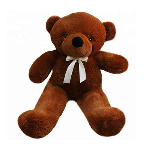 ตุ๊กตาผิวหมีเท็ดดี้แบร์ของเล่นตุ๊กตาสัตว์ยัดไส้หนังผู้ผลิตใหม่ขนาดแตกต่างกัน - Product Image 3