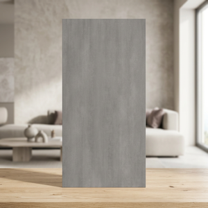 Beola Grey Rustic Porcelain Floor Tiles 600x1200mm Matt Glazed Anti Slip Stone Design - Product Image 1