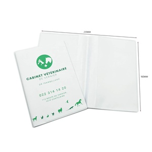 Portadocumenti Premium in PVC Morbido, Cartelle in <span class=keywords><strong>Plastica</strong></span> Personalizzate, Organizzatore per Documenti da Ufficio - Product Image 2