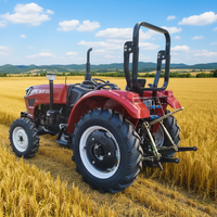 Traktor Pertanian Mini Traktor 4x4 Mini Traktor Kebun Pertanian dengan Perlengkapan Lengkap