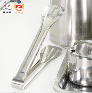 Nhà Hàng Món Ăn Tấm Đặt Bữa Ăn Bộ Đồ Ăn Sang Trọng Xương Trung Quốc Bộ Đồ Ăn Thép Không Gỉ + Nhựa - Product Image 6