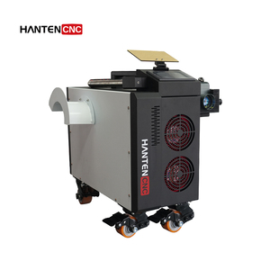 Nettoyeur laser à fibre pulsée 500W efficace et non destructif pour le traitement des surfaces de l'acier rouillé, du bois et du rocher - Product Image 1