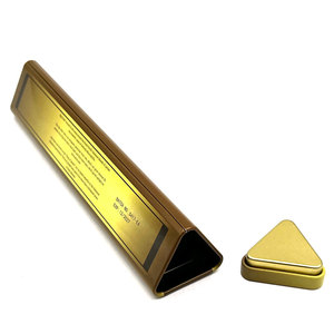 Tùy Chỉnh Cấp Thực Phẩm <span class=keywords><strong>Tin</strong></span> Có Thể Sô Cô La Biscuit Bạc Hà Kẹo Tam Giác Hình Dạng Hộp Thiếc Cho Đồ Ăn Nhẹ Bánh Mì Kẹo Đường - Product Image 5