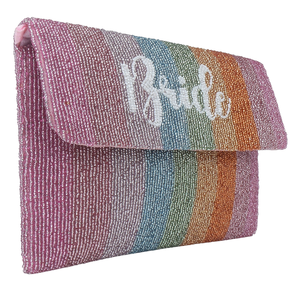 Bridal Elegance Fashion Lady <b>Dress</b> Bride Purse Satin <b>Wedding</b> Bag with Adjustable Strap Button Closure for New Brides Wholesale - Product Image 1