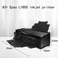 L1800 Imprimante jet d'encre A3/A3 + Sublimation 6 couleurs Imprimante de transfert Papier d'impression numérique Encre