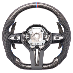 Volant en carbone OEM pour <span class=keywords><strong>BMW</strong></span> M F02 F25 F30 E90 525i 530i <span class=keywords><strong>330i</strong></span> 340i M2 X3 X4 - Product Image 5