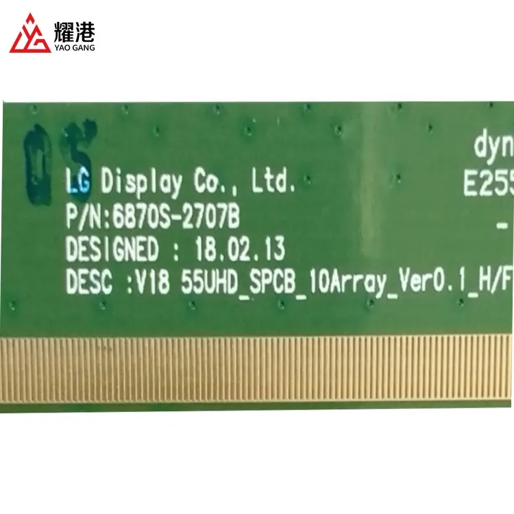 Open cell replacement LC550EGJ-SMM3 PCB 2706B 2707B led tv 55 inches 4k smart For LG Display