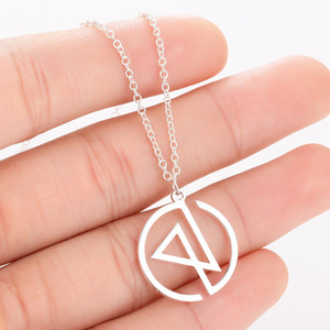 <span class=keywords><strong>Linkin</strong></span> Park Punk collana pendente in acciaio inossidabile Unisex stile Vintage di alta qualità popolare gioielli di moda regalo - Product Image 5