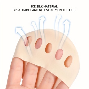 High Heel Forefoot Pads <b>Soft</b> Metatarsal Support Non-Slip Anti-Blister Comfortable Insoles for Women - Product Image 5