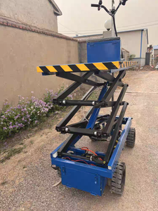 Self-Propelled Electric Scissor Air Lifter Aerial Work Platform 4-12m <b>Man</b> <b>Lift</b> Trolley <b>Hydraulic</b> Elevator AC Power Core Motor - Product Image 5