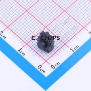 K2-1839DZ-C4SW-02 Tactile Switch Through hole Component (THT) Switch 2.5N Through Hole 6.3mm 6.2mm - Product Image 1
