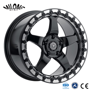 Par de Ruedas Forjadas 4x4 Todoterreno con Anillo Beadlock para Carreras de Arrastre, para Chevrolet Camaro, <span class=keywords><strong>Corvette</strong></span> y Holden Commodore - Product Image 1