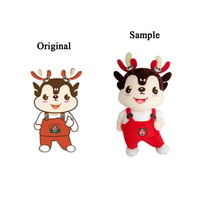 Mascotte au design personnalisé Peluche douce Héros Jouet héros animal fabriqué sur mesure par Toy Maker