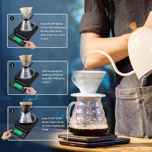 Hot 3Kg * 0.1G Xách Tay Kỹ Thuật Số Cà Phê Quy Mô Mini Đa Chức Năng LED Hiển Thị Loại Mới Văn Phòng Nhà Bếp Hẹn Giờ Hot Bán - Product Image 4