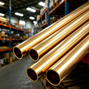 Tube en laiton sans soudure H62 H65 de haute qualité, fabriqué en Chine, taille personnalisée, tube en laiton creux pour équipement mécanique industriel - Product Image 2
