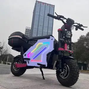 2024 Golden Supplier 13 Inch 72 Volt E Scooter 100-120Kmh Lithium Battery 30-60Ah 2 Motors 14000W 8000 Watt Electric Scooter