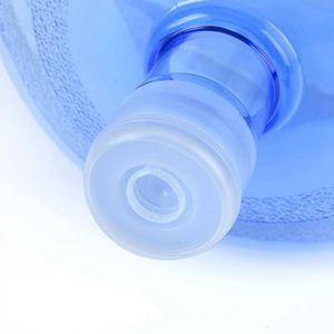 Bouchons de bouteille d'eau avec fermeture anti-fuite et anneau de traction pour bouteilles et gobelets de 5 gallons, en PE, fermeture côtelée - Product Image 6