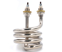 Robinet chauffe-eau électrique industriel personnalisé, Tube chauffant, liquide, 3kw, 6kw, 9kw, 12kw, 15kw, Immersion