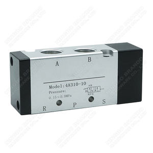 4A310-10 <span class=keywords><strong>3</strong></span>/8 ''5 Port 2 pozisyon pnömatik hava <span class=keywords><strong>Pilot</strong></span> vana ile alüminyum alaşımlı gövde tek kontrol - Product Image 1