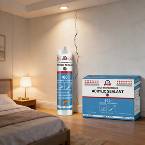 Mastic et mastic acrylique monocomposant imperméable et peignable pour fenêtres et portes, séchage rapide, pour peintres - Product Image 3