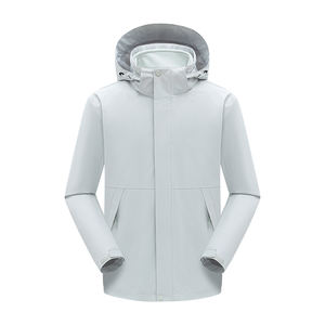 Chaqueta Impermeable Tres en Uno Unisex con <span class=keywords><strong>Tanque</strong></span> Interior Extraíble, Chaqueta de Montañismo <span class=keywords><strong>para</strong></span> Hombre y Mujer, Anti-Salpicaduras - Product Image 4