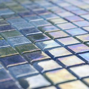 Piastrella in Vetro Mosaico Acquaris Sahe 30x30 Cm Finitura Iridescente per Decorazione Pareti e Pavimenti - Product Image 5