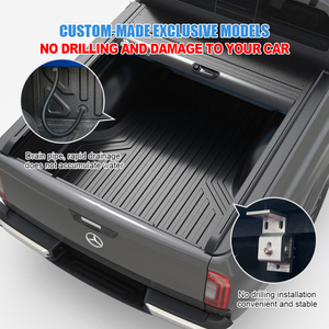 Zolionwil, cubierta de aluminio para camioneta manual, cubierta impermeable retráctil Tonneau para Benz <span class=keywords><strong>Mercedes</strong></span> X Klass X-Class - Product Image 4