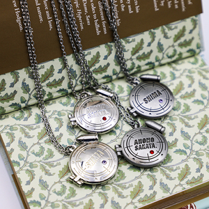 Collar con Colgante Personalizado al por Mayor, con Diseño de Dibujos Animados, Anime, Películas, TV, IP, Foto Personalizada, Collar con Colgante de Espejo y Piedras de Cristal - Product Image 6