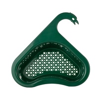 Nieuwe Swan fruit- en groentefilter afvoermand zadelvormig aanrecht hangend droog-nat scheiding niet-geperforeerd van plastic