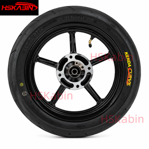 Nuevo Juego de Ruedas Supermoto HSKabin de 12 Pulgadas para Motocicleta Eléctrica y de Cross, Delantera/Trasera 90/90-12 110/70-12 120/70-12 Sin Cámara - Product Image 3