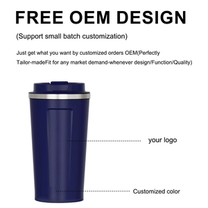 Mug à <span class=keywords><strong>café</strong></span> moderne avec affichage de la température, alimenté par batterie, en acier inoxydable 304, isolé sous vide, sans BPA, étanche, maintien thermique de 6 à 12 heures - Product Image 3