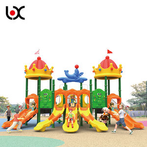 Equipo de juegos comercial para niños, toboganes de plástico para exteriores, parque de atracciones - Product Image 4