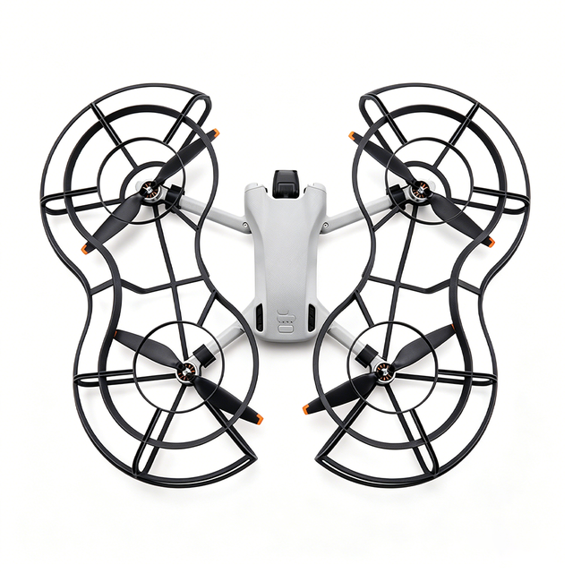 For Mini 3/3 Pro 360 Full Surround Propeller Guard ABS Lightweight Quick Release Anti-Collision Anti-Crash Drone Accessories