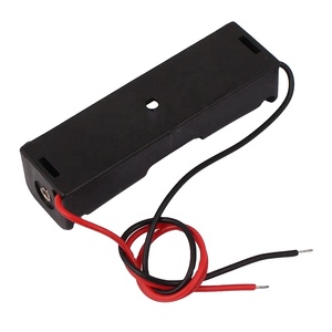 เซลล์ขนาด AA เดี่ยว <span class=keywords><strong>UM</strong></span>-3 กล่องใส่แบตเตอรี่พลาสติกสีดํา 1.5v พร้อมสายไฟ - Product Image 1