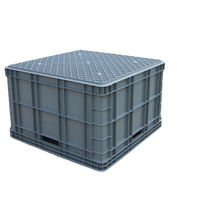 Caisse de transport en PP empilable et recyclable pour fruits et légumes, stockage écologique