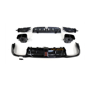 W213 Diffuseur arrière <span class=keywords><strong>B</strong></span>-style Facelift lèvre de pare-chocs arrière pour <span class=keywords><strong>Mercedes</strong></span> Benz <span class=keywords><strong>Classe</strong></span> E W213 kit carrosserie 2016 2017 2018 2019 - Product Image 3