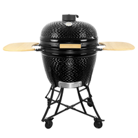 Barbecues SEB KAMADO 26 pouces, grills tandoor, grand barbecue en céramique Kamado, barbecue au charbon de bois Kamado pour cuisine extérieure, maison et jardin