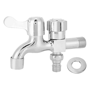 <span class=keywords><strong>Robinet</strong></span> de lavabo en laiton mélangeur d'eau froide simple écrou <span class=keywords><strong>robinet</strong></span> d'évier de salle de bain pour cuisine hôtel appartement - Product Image 2