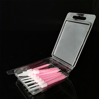 Vente en gros de boîtes de présentation à clapet en plastique transparent PET pour emballage sous blister d'outils