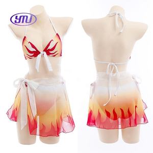 Haute Qualité Anime Demoned Cosplay <span class=keywords><strong>Slayer</strong></span> Papillon <span class=keywords><strong>Maillot</strong></span> <span class=keywords><strong>De</strong></span> <span class=keywords><strong>Bain</strong></span> Costume Femme Fille - Product Image 2