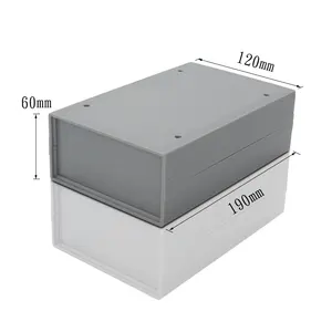 190*120*60Mm Plastic Behuizingsdoos Elektronische Instrumentenkast Elektrische Projectdoos Outdoor Aansluitdoos Behuizing