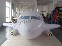 Modèle d'avion gonflable géant personnalisé en PVC pour les événements promotionnels de l'aviation