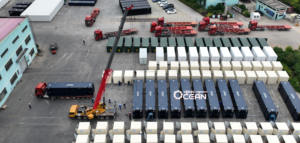 Class Approved Steel <strong>Modular</strong> Pontoon <strong>Floating</strong> Crane Barge <strong>Platform</strong> for <strong>Dock</strong> Application - Product Image 2