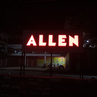 Enseigne LED personnalisée résistante aux intempéries, logo lumineux, lettres lumineuses pour entreprise, enseigne LED avec logo, décoration murale