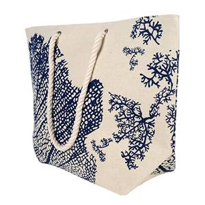 Bolso de <span class=keywords><strong>Playa</strong></span> Mediano de Lona de Algodón con Logotipo Personalizado de Alta Calidad Marca XYX, Bolso de Hombro para Mujer con Cremallera, Venta al Por Mayor - Product Image 2