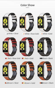 Bracelet de montre intelligente en caoutchouc silicone, boîtier de bracelet en cuir de Sport pour <span class=keywords><strong>huawei</strong></span> Watch fit <span class=keywords><strong>Band</strong></span> Strap hommes <span class=keywords><strong>2022</strong></span> - Product Image 2