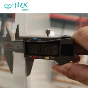 Hzx Trung Quốc Nhà máy cung cấp <span class=keywords><strong>calacatta</strong></span> Đen Đá Thạch Anh tấm 1.8cm & 2cm giá rẻ thiết kế đá nhân tạo - Product Image 5