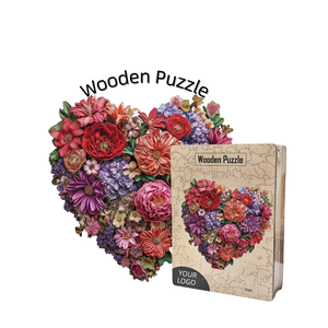 Rompecabezas de Madera de Zorro Personalizado, Cero Desperdicios, con Embalaje Reciclado para Minoristas Ecológicos y Regalos Ecológicos - Product Image 2