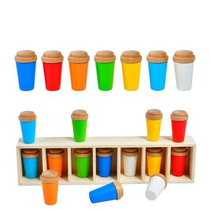 Jeu de mémoire pour enfants X515, jeu de correspondance des couleurs, jouet cognitif, jeu de table interactif familial, jouets éducatifs en bois pour enfants - Product Image 3